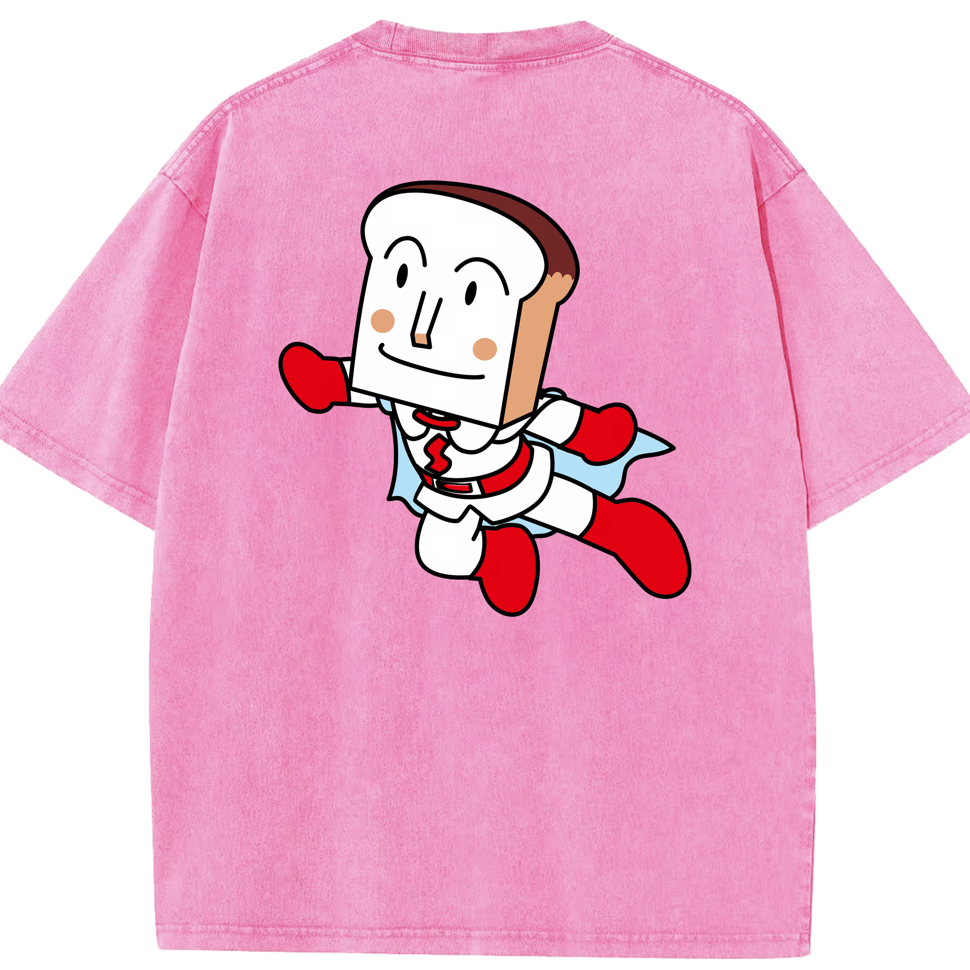 （画像用） アンパンマン Anpanman 綿100% ヴィンテージ風 半袖Tシャツ（背面プリント）